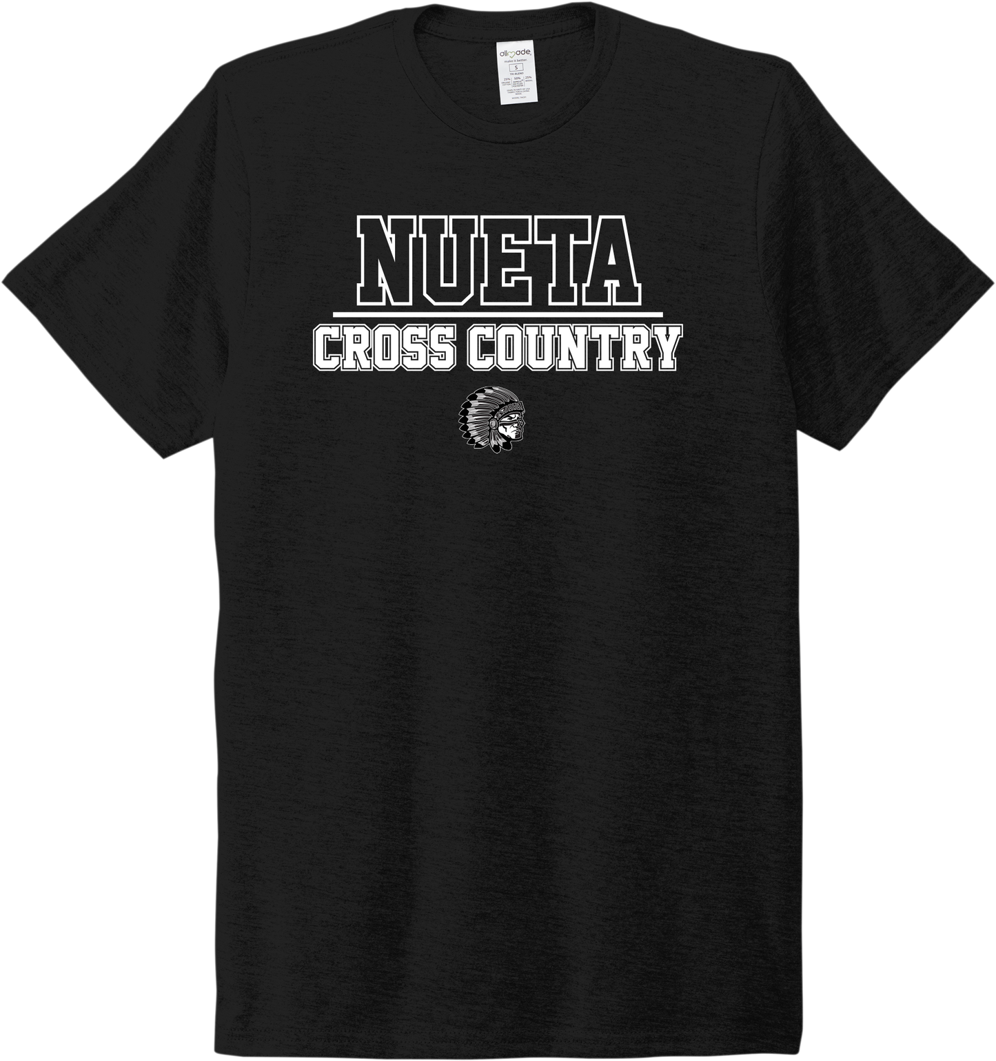 Allmade® Unisex Tri-Blend Tee (Nueta means Mandan in the Mandan launguage)